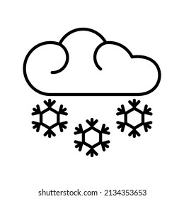 these are icons related to nature using outline style