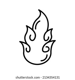 estos son iconos relacionados con la naturaleza usando el estilo de contorno