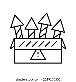 these are icons related to new year using simple outline style ready to use for your project project purposes