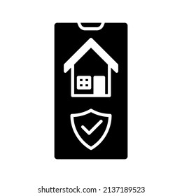these are icons related to smartphone of things that use solid style