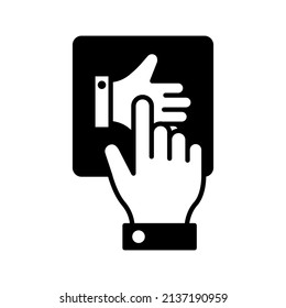 these are icons related to social media activities that use solid style