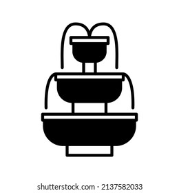 these are icons related to waterparks using solid style