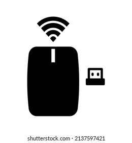 these are icons related to wireless devices that use solid style