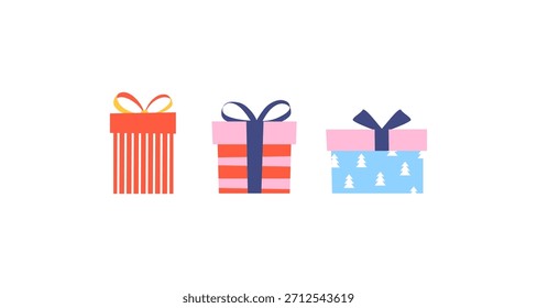 Estas cajas de regalo ilustradas son perfectas para Navidades, cumpleaños o cualquier ocasión especial