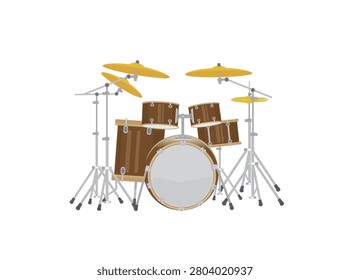These are illustrations of musical instruments.