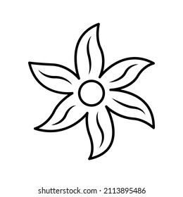 These are leafy icons that use the outline style for your design projects or for stickers