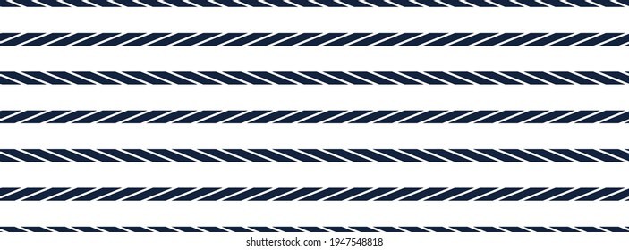 Are these lines parallel and horizontal, yes they are. Classic optical illusion made as seamless pattern, vector design image.