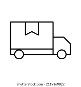 These are logistics related icons with simple outline style ready to use for your project design needs