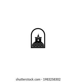 these are logos, symbols, icons, palaces, kingdoms.

depicts a royal palace and a royal fort. has the meaning of business ruler, dominant.