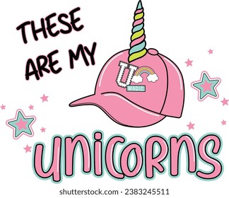 these are my unicorns magic 