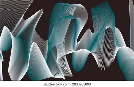 These are nice colorful ripple and waves backgrounds It is decorated with elaborate shapes