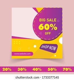 These sale banner are great for Product marketing campaigns