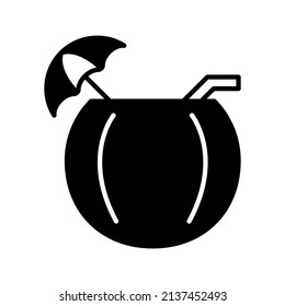 these are summer-related icons that use solid style