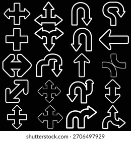  These are thick arrows design. All arrows are vector.