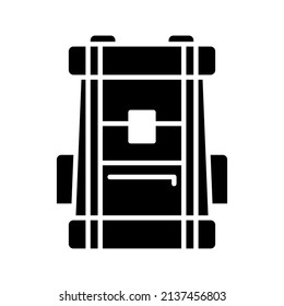 these are travel-related icons that use solid style