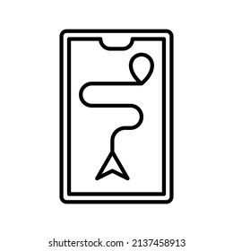 these are travel-related icons that use outline style