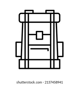 these are travel-related icons that use outline style