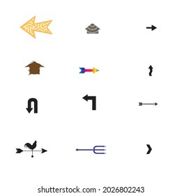 These vector arrows are designed for your company.