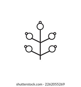 Estos son diseños de flores de forma vectorial en ilustrador