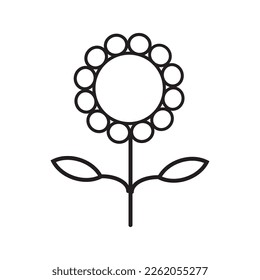 Dies sind Vektorformbilder in Blumendesign in Illustratoren