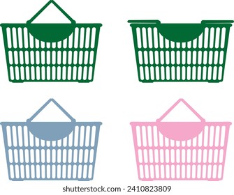 These are vector shopping bag illustration