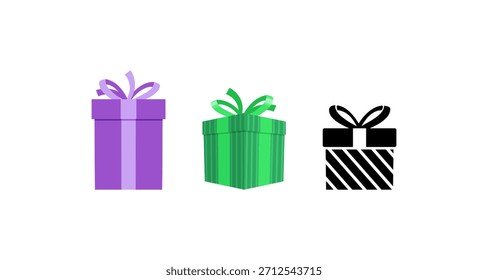 Estas vibrantes cajas de regalo son ideales para cumpleaños, vacaciones o cualquier evento donde se regala un regalo