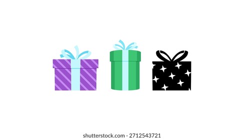 Estas vibrantes cajas de regalo son ideales para cumpleaños, vacaciones o cualquier evento donde se regala un regalo