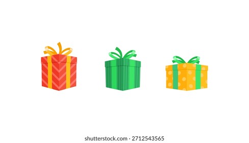 Estas vibrantes cajas de regalo son perfectas para cumpleaños, vacaciones o cualquier ocasión especial