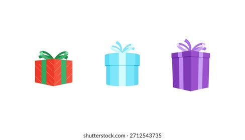 Estas vibrantes cajas de regalo son perfectas para cumpleaños, vacaciones o cualquier ocasión especial