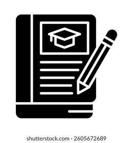 Thesis Icon Element for Design