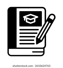 Thesis Icon Element for Design