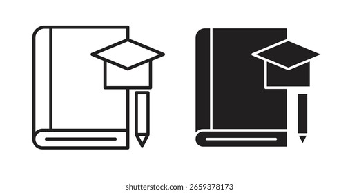 Thesis Icon-Set, Linie und schwarzen Glyphe-Stil für Lebensmittel-App-Website.