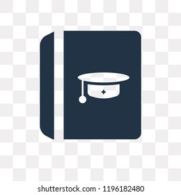 Thesis vector icon isolated on transparent background, Thesis transparency concept can be used web and mobile