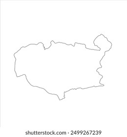 Thethaitanagar map outline, Simdega District, Jharkhand state, Republic of India, Government of Jharkhand, Indian territory, Eastern India, politics, village, tourism