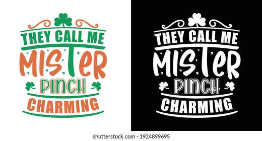 They Call Me Mister Pinch Charming Printable Vector Illustration