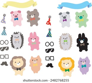 They are happy party animals.