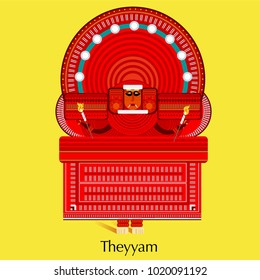 Theyyam_the folk art of north Kerala.