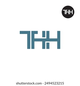 THH Logo Letter Monogram Design