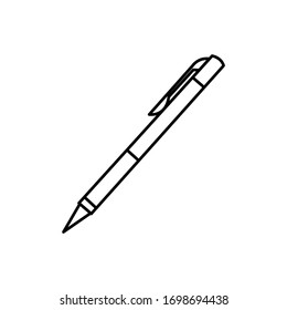 Thi Is Icon Concept For Ballpoint