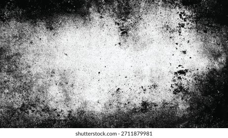 Divisor de trazo de pincel de tinta negra gruesa, elemento de Anuncio grunge ondulado, borde de salpicadura de pintura pintada a mano abstracta