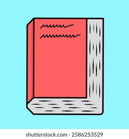 thick book with many pages
