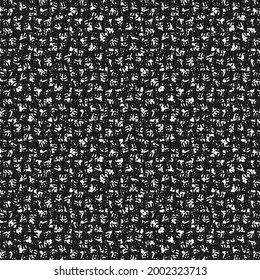 Toile épaisse à motif mosaïque. Texture de couverture. Graphiques en noir et blanc.