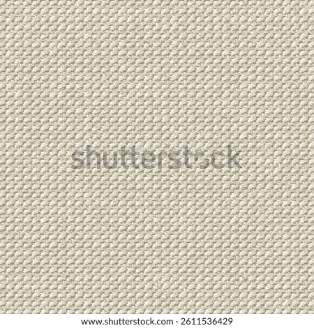 Thick jute fabric, a twine braid. Coarse cloth texture. Rough greige textile background. Abstract vector seamless.