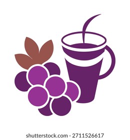 um copo de café espresso grosso alinhado inclinando-se ao lado brilhante