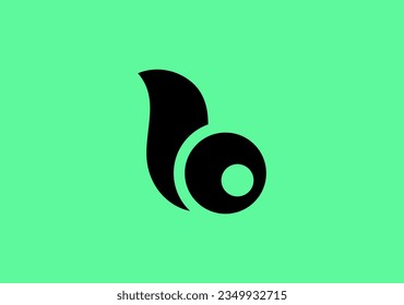 Thick and powerful monogram logo featuring the letter B, radiating smoothness and boldness in its design