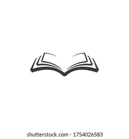 a thick reading book logo