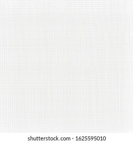 Thick white canvas. Rough cotton towel. Textured background.