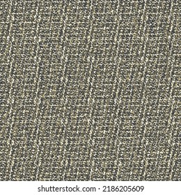 Thick wool or jute fabric from the countryside. Rustic cloth texture. Sackcloth background. Abstract vector.