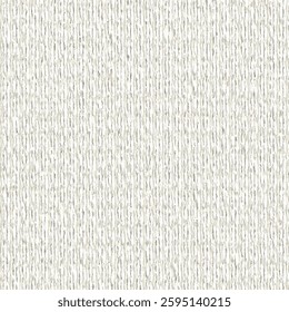 Thick woven fabric made from a coarser natural fiber. A sample of a rustic wool rug. The texture of a jute floor mat. Grey rough cloth background. Abstract vector seamless.