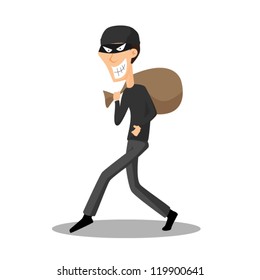 Thief Stock Vector (Royalty Free) 119900641 | Shutterstock